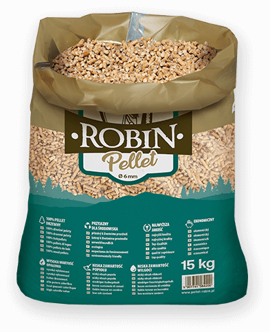 worek pelletu opałowego Robin do kupienia w Człopie lub sklepie internetowym